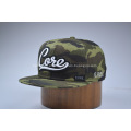 Cor bordada costume da camuflagem do boné do algodão do Snapback